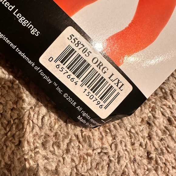 Forplay Orange Inmate Track Set - Picture 2 of 3